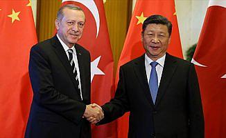 Cumhurbaşkanı Erdoğan ile Çin Devlet Başkanı Şi telefonda görüştü