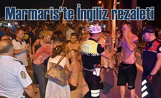 Alkollü ingiliz çift, Marmaris'te vatandaşlara saldırdı