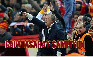 Galatasaray Şampiyonluğu, Göztepe maçıyla aldı...