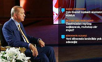 Cumhurbaşkanı Erdoğan: Kandil'de toplantı alanlarını vurduk
