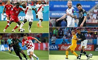 Dünya Kupası üçüncü günü maçları tamamlandı