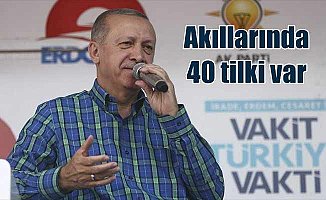 Erdoğan; Hesabı da hesap yapanı da anında tanırız