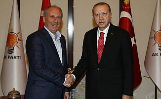 İnce'den Cumhurbaşkanı Erdoğan'a tebrik