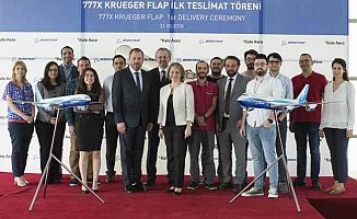 KALE Havacılık 777X için İlk Kruger Flapleri Teslim Etti