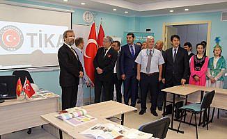 TİKA'dan Kırgızistan'da Türkçe eğitimine destek