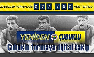 #Yeniden Fenerbahçe'nin çubuklu formasına dijital takip
