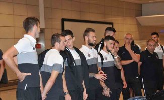 Beşiktaş'ın rakibi Partizan İstanbul'a geldi