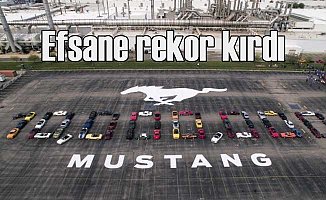 Ford Mustang,10 milyonuncu aracını banttan indi!