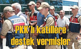 PKK'lı katillere yardım eden başmanlar tutuklandı