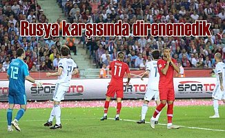Türkiye, Rusya'ya 2-1 mağlup oldu