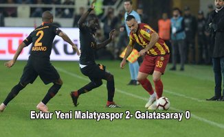Galatasaray,  Malatya'dan puansız dönüyor  