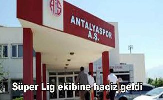 Antalyaspor'a haciz şoku