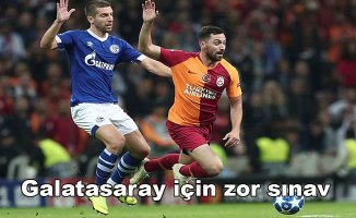 Galatasaray, FC Schalke 04 deplasmanında