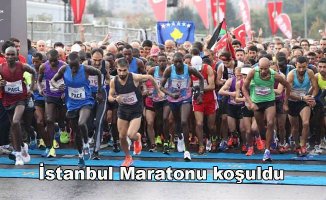  İstanbul Maratonu galibi yabancı atletler oldu