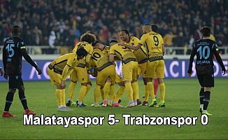 Trabzon Malatya'da hezimete uğradı