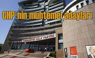 CHP'nin muhtemel adayları; Kim nereden aday olacak