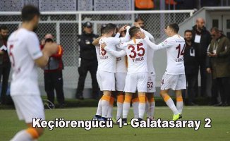 Galatasaray kupada zorlanmadı
