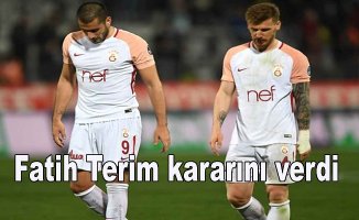Fatih Terim iki futbolcu için kararını verdi