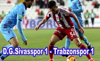Sivasspor ve Trabzonspor puanları paylaştı