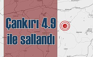 Çankırı'da deprem; Ankara sallandı, 4.9