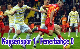 Fenerbahçe'den kritik 3 puan kaybı
