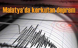 Malatya'da deprem; Hekimhan 4.1 sallandı