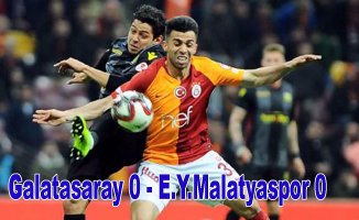 Galatasaray avantajı kaçırdı