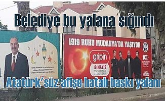 Bursa'da iki belediye 19 Mayıs'ı Atatürk'süz kutluyor