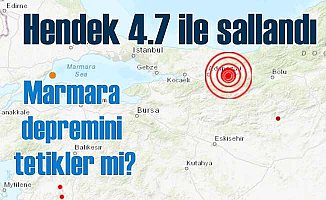 Sakarya'da deprem, Hendek 4.7 ile sallandı