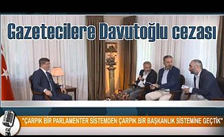 Davutoğlu'nu canlı yayına çıkaran 3 gazeteci kovuldu