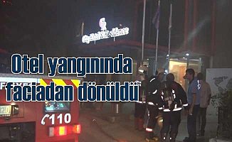 Ankara Çankaya'da City Otel'de sabaha karşı yangın
