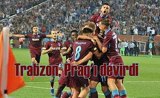 Trabzonspor,  Sparta Prag'ı 2-1 devirdi