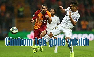 Galatasaray, tur yolunda ağır yara aldı | Galatasaray 0 - Real Madrid 1
