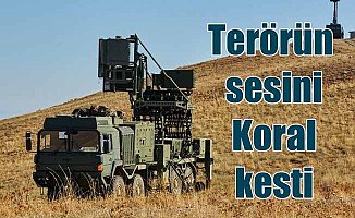 PKK'lı teröristlerin sesini ASELSAN'ın Koral'ı kesti