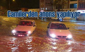 Adana afet bölgesine döndü, fırtına ve yağmur hayatı felç etti