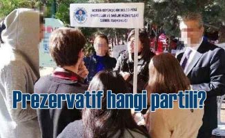 AK Partili bakanlık prezervatif dağıttı, CHP'li belediye suçlandı