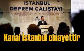 Ekrem İmamoğlu | Kanal İstanbul cinayet projesidir