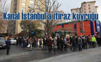 İstanbul itiraz için buluştu | Kanal İstanbul'a itiraz kuyruğu