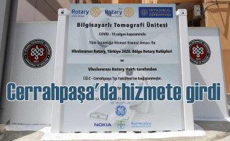 Türkiye’nin ilk “Konteyner Bilgisayarlı Tomografi” sistemi Cerrahpaşa'da