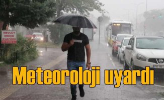 Meteoroloji Türkiye geneli için yağmur uyarısında bulundu