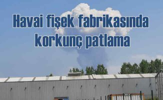 Sakarya Hendek'te patlama | Havai fişek fabrikası infilak etti 4 ölü var
