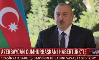 Aliyev | Sarhoş Paşinyan, hesabını cephede ödüyor