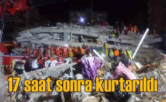 İzmir'de deprem | 17 saat sonra sağ kurtarıldı | 400'den fazla artçı