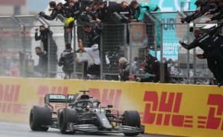 Formula 1 İstanbul GP’sinin kazanan Hamilton 7.kez şampiyon oldu 
