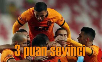 Galatasaray Sivas deplasmanından 3 puanla dünüyor