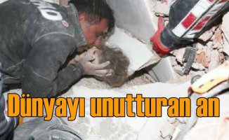 İzmir depremi | Ayda bebek, dünyanın bütün köfteleri sana feda olsun