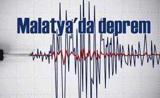 Malatya'da deprem | Malatya 4.9 ile sallandı