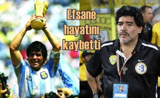 Maradona hayatını kaybetti | Futbol efsanesinden acı haber