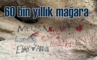 Tekkeköy Mağaraları | 60 bin yıllık mağarayı aşk yazıları ve pislikle doldurmuşlar