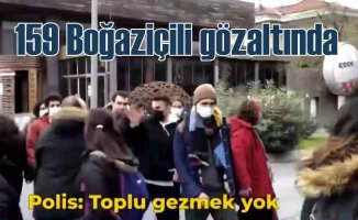 Boğaziçi Üniversitesi'ne polis baskını, 159 gözaltı var